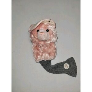 Pink Bear Plush Golf Club Cover Gund Life Breast Cancer